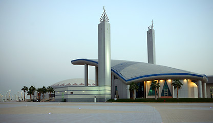Image showing Sports mosque dusk
