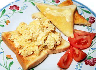 Image showing Scrambled egg 1329