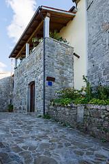 Image showing stone buildings in the old town