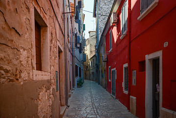 Image showing old town in Rovinj Croatia