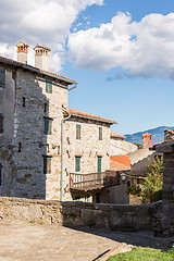 Image showing stone buildings in the old town