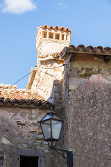 Image showing stone buildings in the old town