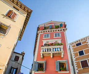 Image showing old town in Rovinj Croatia