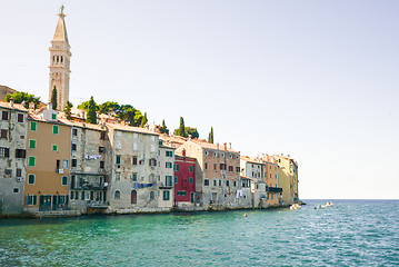 Image showing old town in Rovinj Croatia