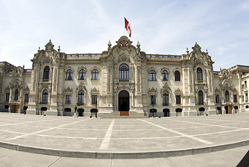 Image showing government palace lima peru