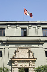 Image showing national libray lima peru