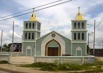 Image showing church ecuador ruta del sol pacific coast