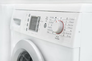 Image showing closeup of laundry or washing machine