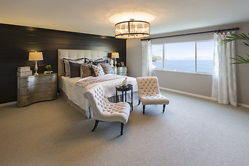 Image showing Beautiful Inviting Bedroom Interior
