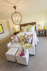 Image showing Beautiful Inviting Bedroom Interior