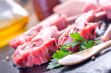 Image showing Raw meat