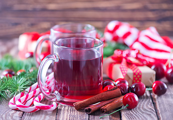 Image showing Christmas drink