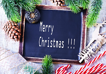 Image showing christmas background