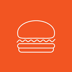 Image showing Hamburger line icon.