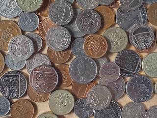 Image showing Pound coins