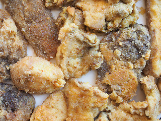 Image showing Fried porcini mushrooms