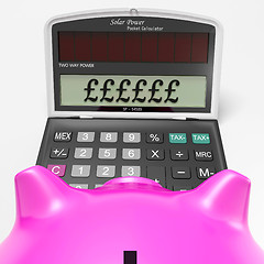 Image showing ??? Calculator Shows UK Interest On Finance