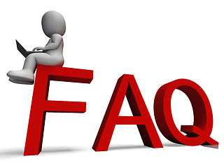 Image showing Faq Shows Frequently Asked Questions