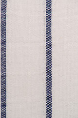 Image showing Blue textureStriped fabric