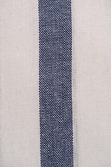 Image showing Blue textureStriped fabric