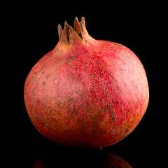 Image showing Ripe pomegranate fruit