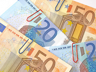 Image showing Euro Banknotes