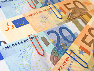 Image showing Euro Banknotes