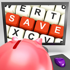 Image showing Save Keys On Monitor Shows Retails
