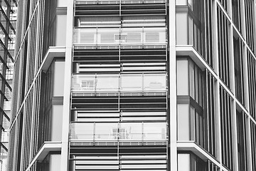 Image showing windows in the city of london home and office   skyscraper  buil