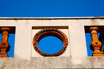 Image showing abstract old column in the  c  italy and marble 