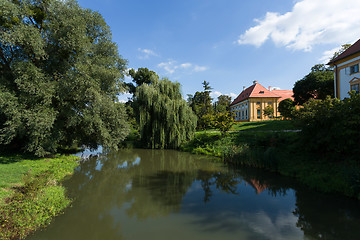 Image showing Lednice Castle in South Moravia in the Czech Republic