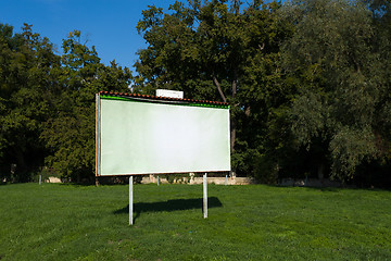 Image showing Empty billboard