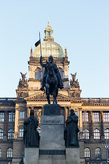 Image showing Saint Wenceslas statue in Prague