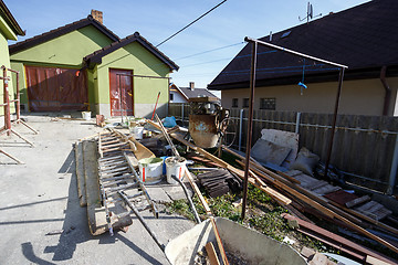 Image showing Construction or repair of the rural house