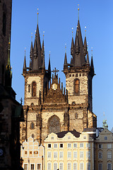 Image showing The Church of Our Lady before Tyn