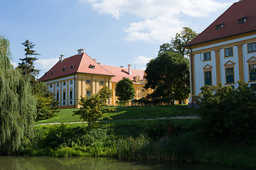 Image showing Lednice Castle in South Moravia in the Czech Republic