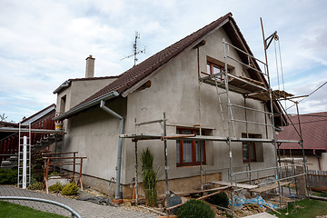 Image showing Construction or repair of the rural house