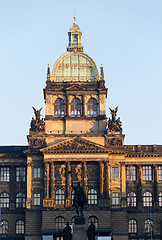 Image showing Saint Wenceslas statue in Prague