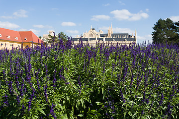 Image showing Lednice Castle in South Moravia in the Czech Republic