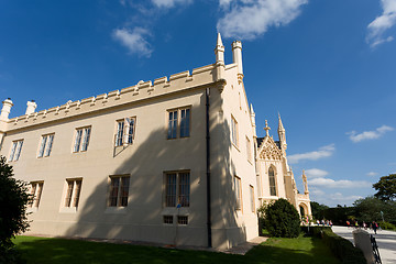 Image showing Lednice Castle in South Moravia in the Czech Republic