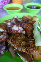 Image showing Loh bak or five-spice pork roll