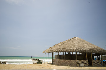 Image showing restaurants beach ruta del sol ecuador