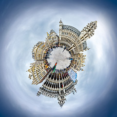 Image showing Brussels grand place panorama