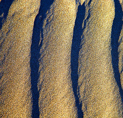 Image showing spain texture abstract of a  dry sand 