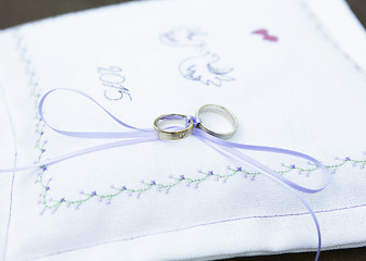 Image showing wedding rings