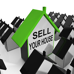 Image showing Sell Your House Home Means Marketing Property