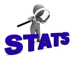 Image showing Stats Character Shows Statistics Reports Stat Or Analysis