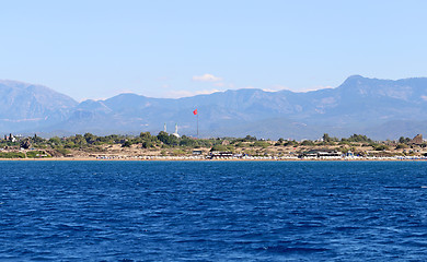 Image showing Beautiful sea landscape 