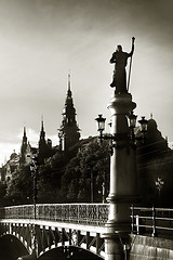 Image showing Stockholm city in morning