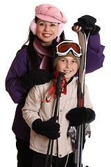 Image showing Skiers